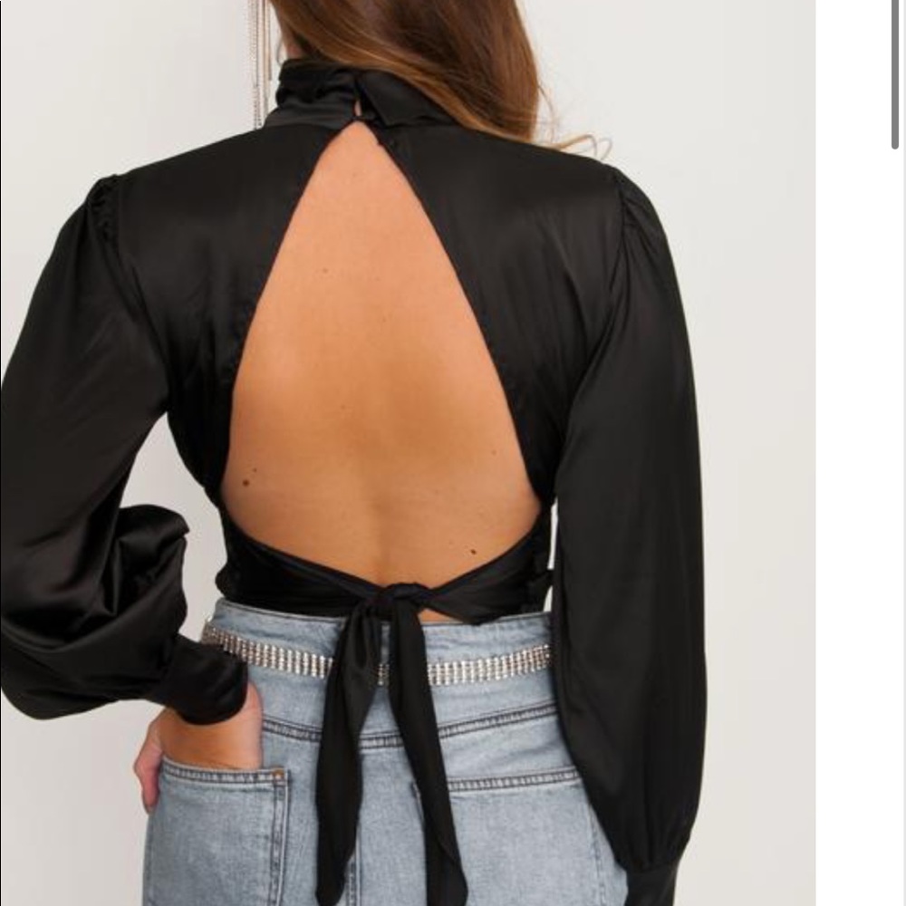 Turtle neck blouse - Picture 2 of 2